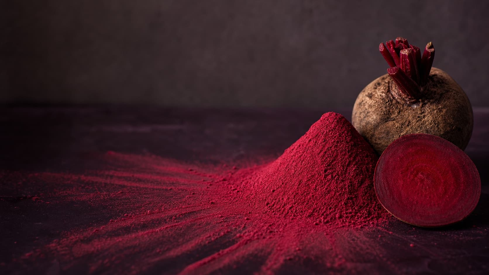 Beetroot Powder dissolved into a pre-workout shot