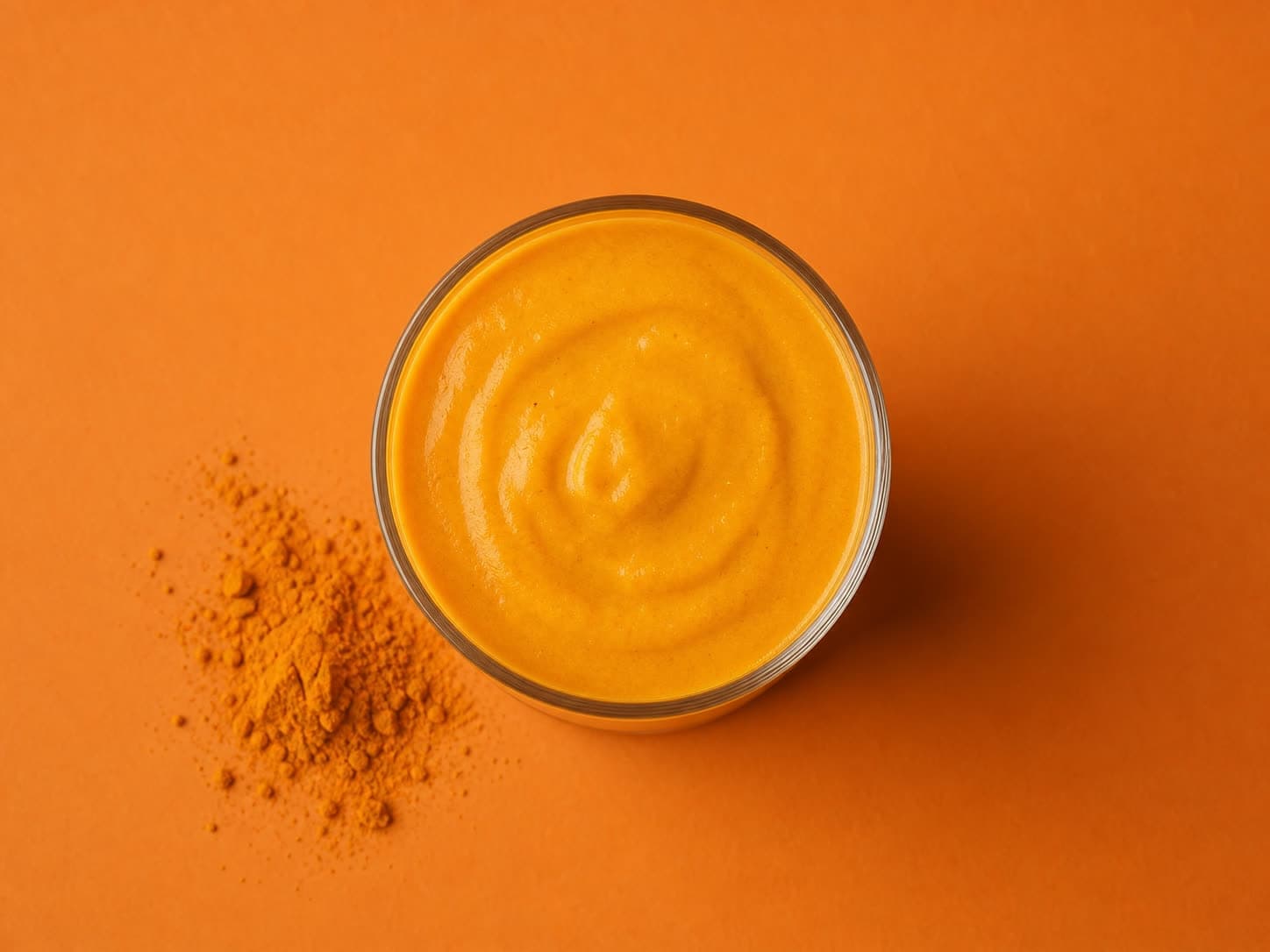 A glass of Golden Carrot Smoothie