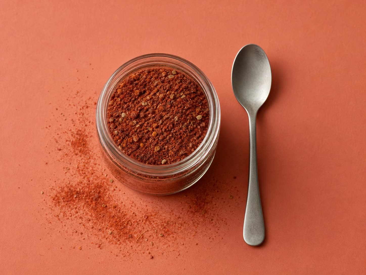 A small jar of Tomato Umami Seasoning Rub